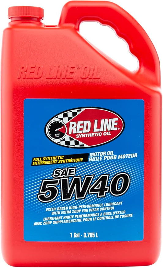 Red Line 15405 SAE 5W40 Fully Synthetic Motor Oil - 1 Gallon