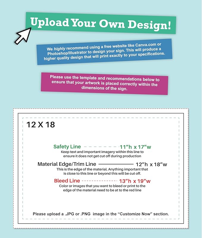 100 pack 12x18" Double Sided Customizable Outdoor Yard Sign made from Corrugated Plastic with Metal "H" Stake, Easy to Design, Sign for Business, Garage or Yard Sale, Home, Office, (12" x 18" - Qty 100)