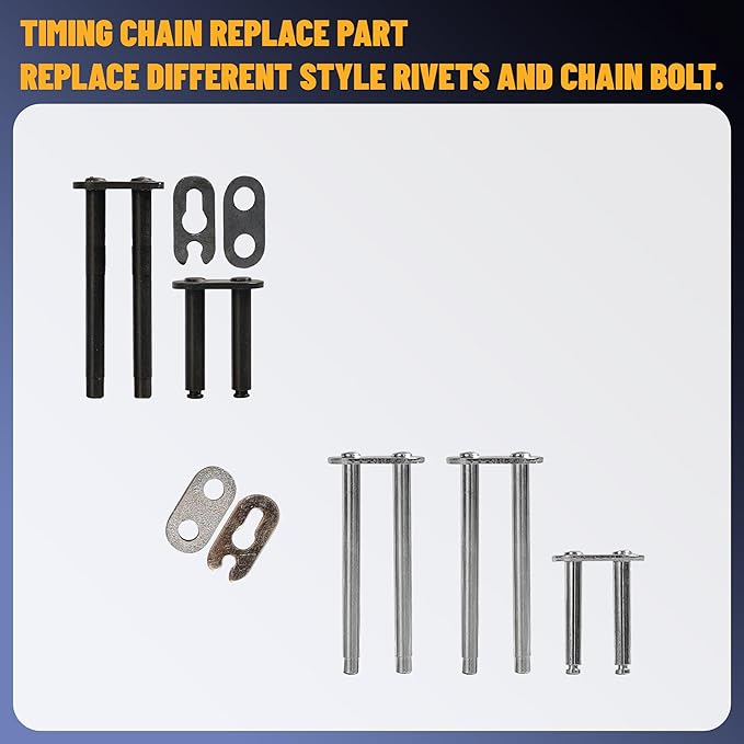 Engine Timing Chain Removal Installer Tool Kit Compatible with Mercedes Benz M271 M272 M273 M274 M276, Camshaft Riveting Tool