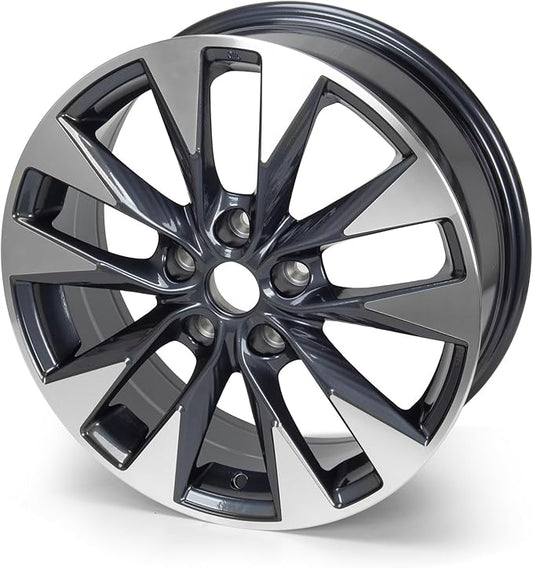 17'' x 6.5'' Aluminum Alloy Replacement for OE Wheel Rim Compatible with Nissan-Sentra 2016-2019 - 62730