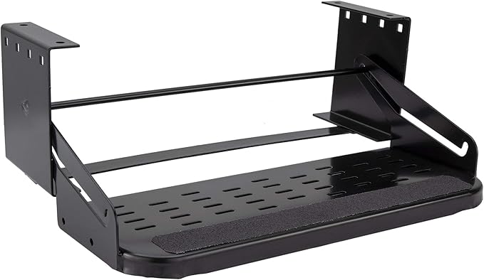 RV Steps 20" Step in Black | RV Stairs | RV Exterior Steps | Camper Steps (Single)