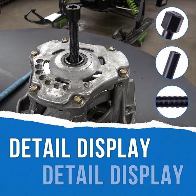 Heavy Duty Clutch Puller Removal Tool (9/16 Thread) Compatible with John Deere Gator with Comet Primary TX 620i 850D(Replaces PCP-21, JDG1641)