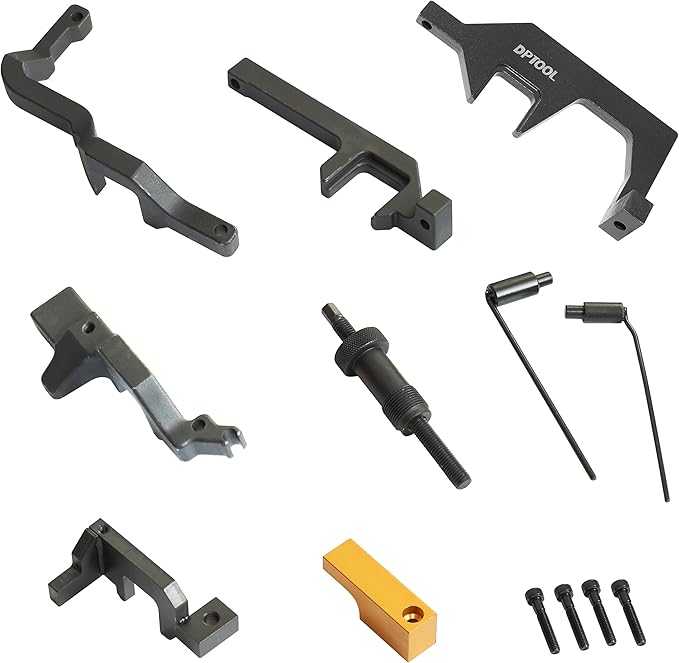 DPTOOL Camshaft Alignment Timing Tool Set Compatible with BMW Mini Cooper R55 R56 R57 R60 N12 N13 N14 N16 N18 1.4 1.6 Engine Timing Tool Kit 117 440, 119 340, 119 590, 496 709