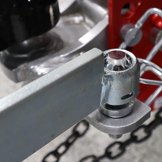 Shocker HD Combo Air Hitch & Sway Control Towing Kit, Fits 2-1/2" Hitch Chrome Combo 2" & 2-5/16" Balls