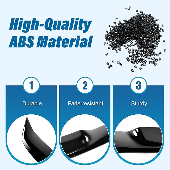 Hood Grille Molding Trim Cover Compatible with Kia Sportage 2023 2024 Front Upper Grill Decorative Stripe Glossy Black ABS