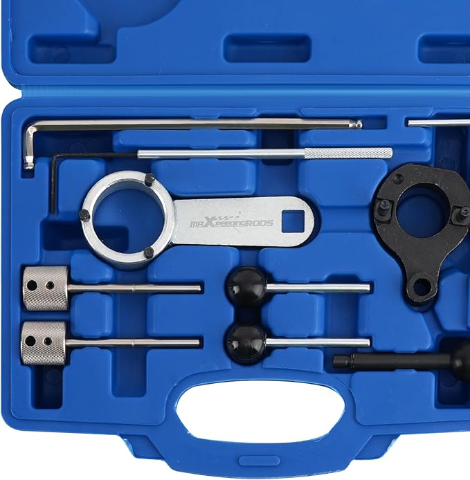 maXpeedingrods Camshaft Timing Belt Tool Kit for VW for Audi for Seat for Skoda 1.6 2.0 for TDI CR Diesel Engine 2012-Up, Replace T10264 T10265 T10060A 3359 T10051 T10490, with Carrying Case