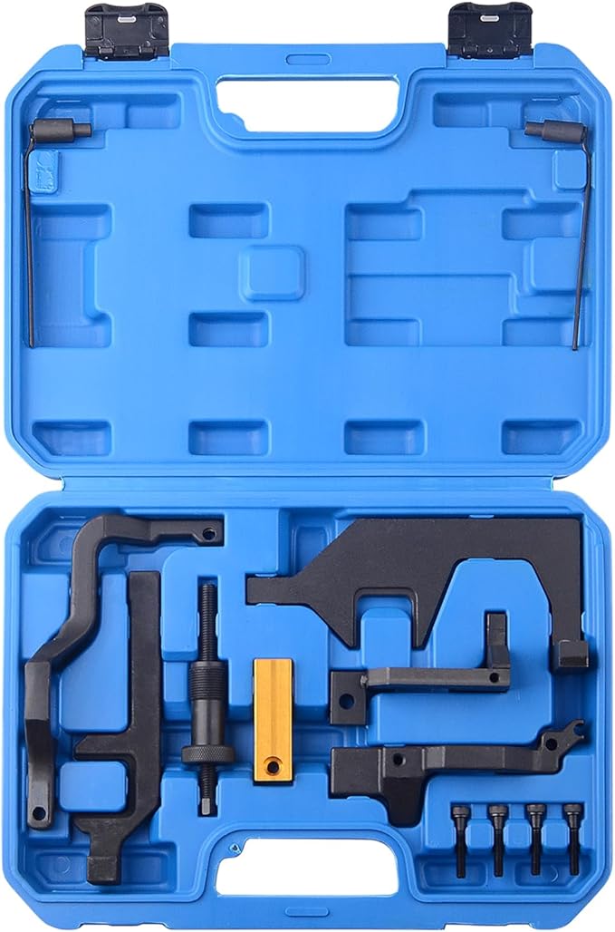 DAYUAN Engine Camshaft Alignment Timing Tool Set Compatible for BMW Mini Cooper R55 R56 R57 R60 N12 N13 N14 N16 N18 1.4 1.6 Engine Timing Tool Kit 117 440, 119 340, 119 590, 496 709