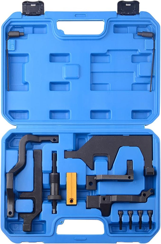 DAYUAN Engine Camshaft Alignment Timing Tool Set Compatible for BMW Mini Cooper R55 R56 R57 R60 N12 N13 N14 N16 N18 1.4 1.6 Engine Timing Tool Kit 117 440, 119 340, 119 590, 496 709