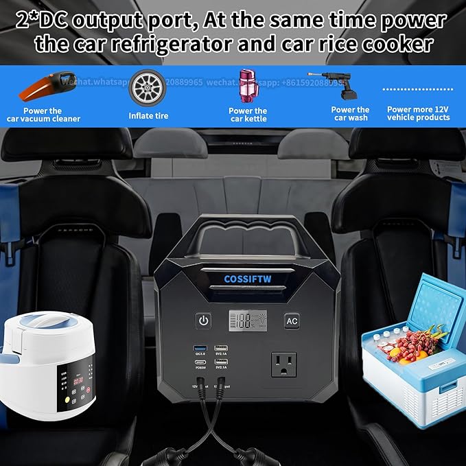 10000A Heavy Duty Jump Starter AC 200W Generator 130wh Jump Booster PD 60W Two-Way Fast-Charging for All 12V Gas & up to 15L Diesel Engine Good All for Truck RV Yacht Lawn Mower Mining Truck