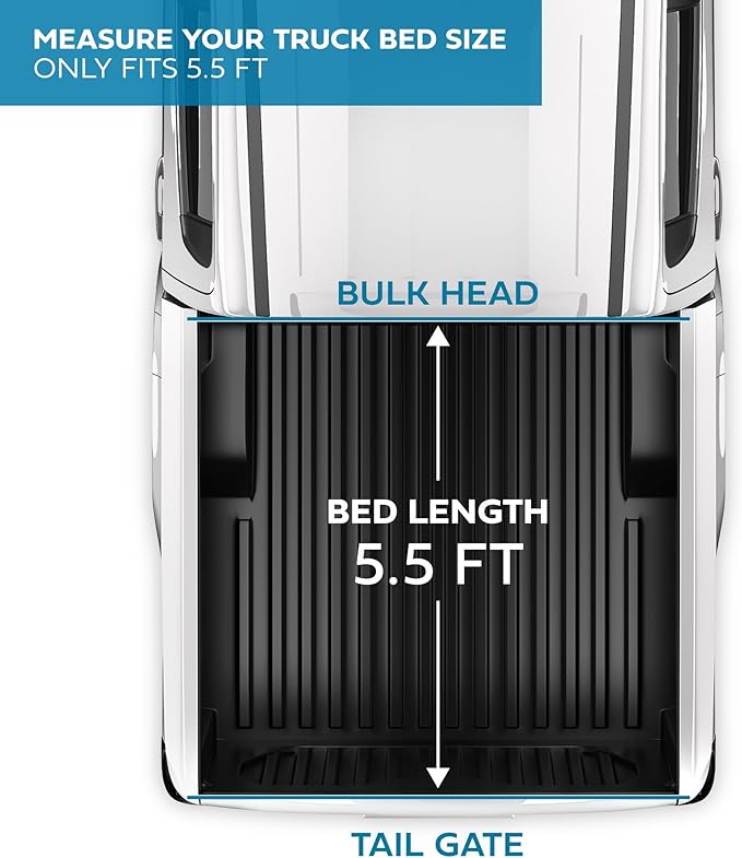 Camo Tonneau Cover for Ford F-150 2015-2025 5.5 ft Bed, All-Weather Retractable Truck Bed Cover Camo Design Truck Bed Cover for F150 & F-150 Lightning Soft Roll-Up Truck Tonneau Cover