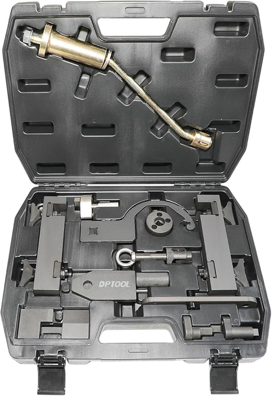 Timing Kit Camshaft Alignment Locking Tool with Fuel Injector Puller Compatible with Land Rover Jaguar Discovry 4 Rang Rover Sport V8 5.0L V6 3.0L Engine 303-1303 303-1145 303-1148 303-1482 310-197