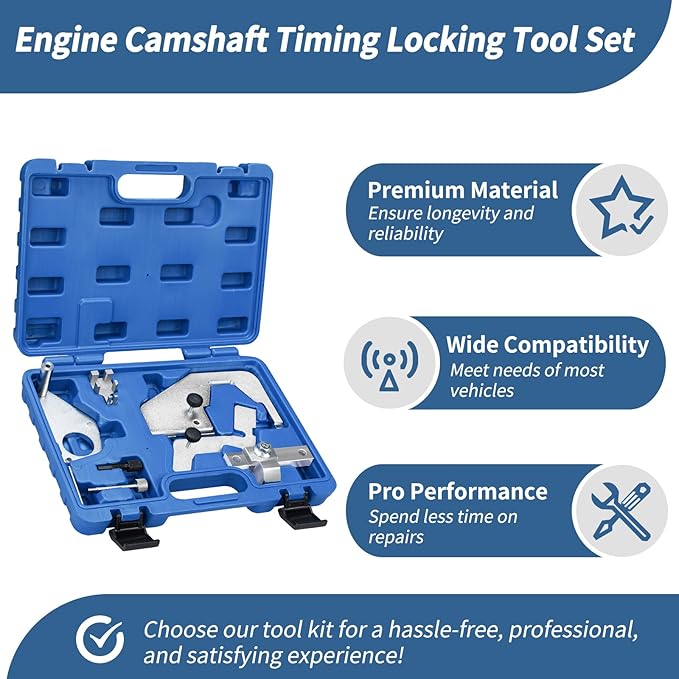 Engine Camshaft Timing Locking Tool Set Compatible with Mondeo Focus 2.0 SCTi Ecoboost 303-748 Engine Timing Tool Cam Timing Locking Tool Kit