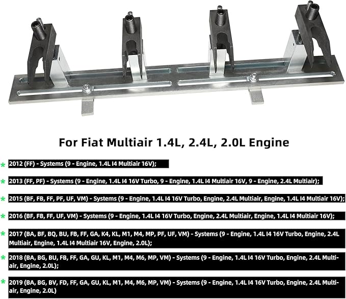 DPTOOL 10259B Variable Valve Actuator Assembly Removal MultiAir Spring Compressor Compatible with Fiat 1.4L 16V 2.4L Multiair 2.0L Engine Replacement for Alfa Romeo Chrysler 2000034500 10324 10409