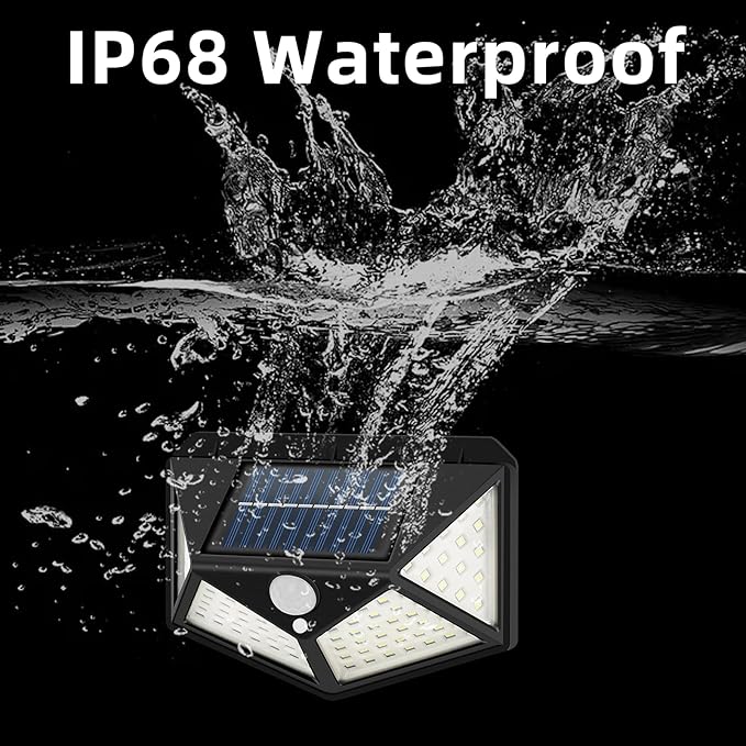 Solar RV Lights, RV Exterior Lights, RV Outdoor Lights Magnetic Motion Sensor Lights Waterproof for RV, Camper, Caravan, Trailer (2 Pack)