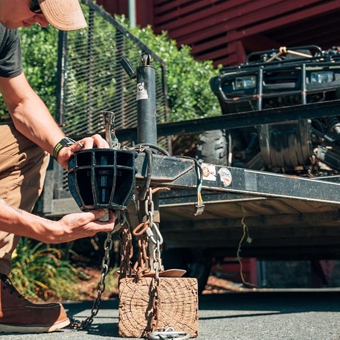 Altor ICON Trailer Lock for 2 inch couplers | Secures high Value Utility Trailers/Travel Trailers/RV/Boat/Toy Haulers