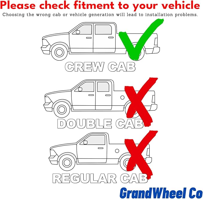 Window Deflectors Smoke Tinted in-Channel Side Window Vent Visor Deflectors Rain Guards Compatible with Sierra 2500HD/3500HD 2020-2026 Crew Cab - 4pcs. GW0286