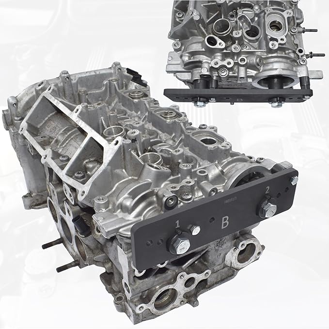 EA839 Engine Camshaft Locking Timing Tool Kit Compatible with VW Audi, Cam Locking Tool for Porsche 3.0T TFSi 2.9T Hybrid Version CXT, Camshaft Adjuster Counter Holder T40331, T90001, T90002