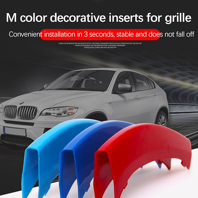 Automotive Grill Inserts for BMW X3 F25 2011-2017 and X4 F26 2014-2018 7-Beam (NOT for 2018 - up model of G02 X4)