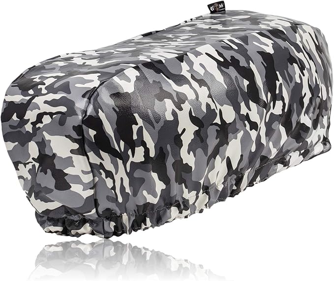 EL JEFE Badlands Winch Cover - Waterproof & Dust-Proof | 12000 lb Winch Protective Cover | Ideal for 8K-13K lb Boat, ATV, Trailer & Jeep Winches | 24” W x 10” H x 7” D | All Year Round Protection