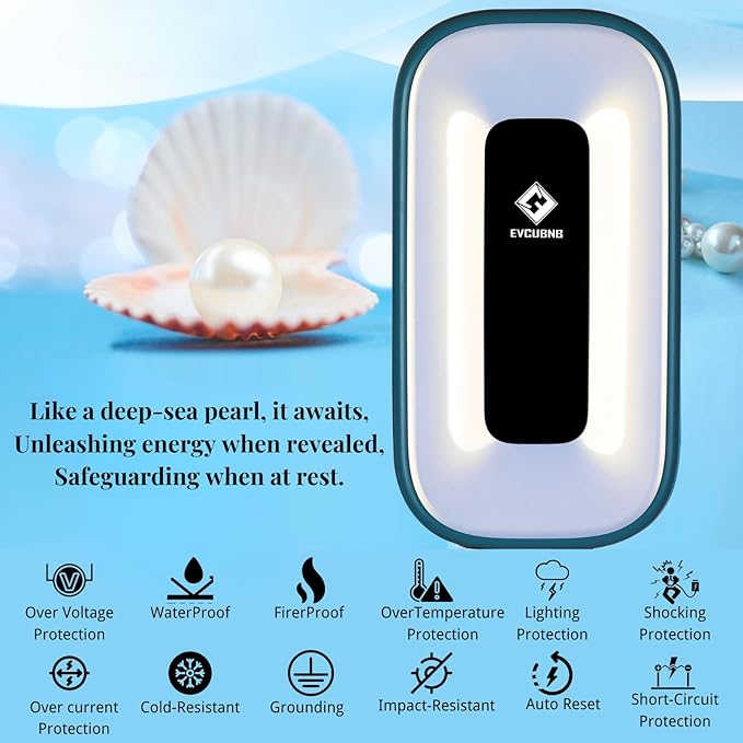 EV Charger Level 2，50 Amp, 240V Level 2 Charger,Indoor/Outdoor EVSE, 25Ft,WiFi/APP/RFID Card