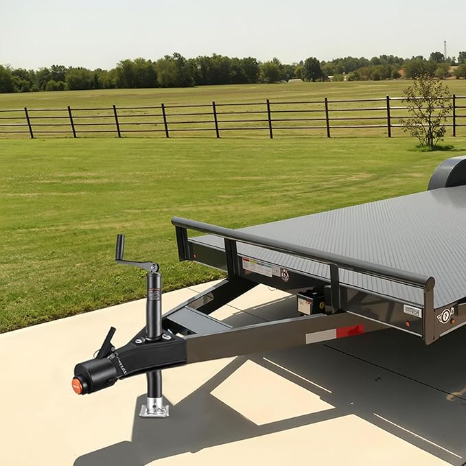 VEVOR Trailer Lock, Fits 2-5/16-Inch Cast Ball Couplers, Heavy Duty Hitch Lock with 3 Keys Secures Security Chains, Corrision-Resistant, Anti-Theft RV Trailer Locks for RV, Trailer, Boat