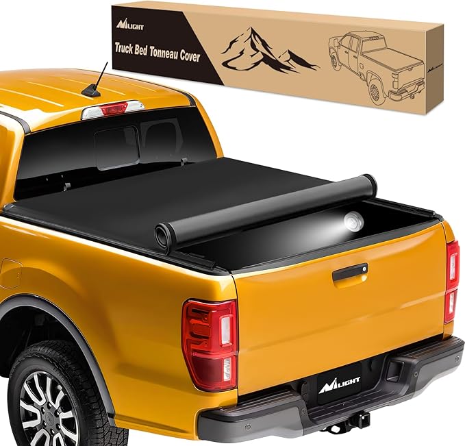Nilight Truck Bed Cover for Ford Ranger Maverick Series