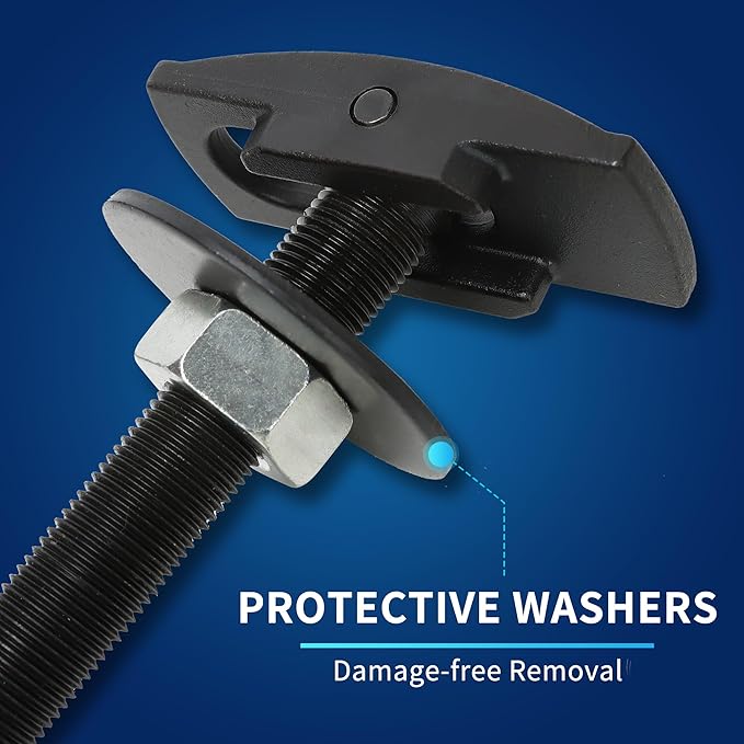 Rear Axle Bearing Puller Tool Set, 3PCS Axle Bearing Puller Extractor, Rear Axle Bearing Removal Tool Kit, Puller Slide Hammer Kit