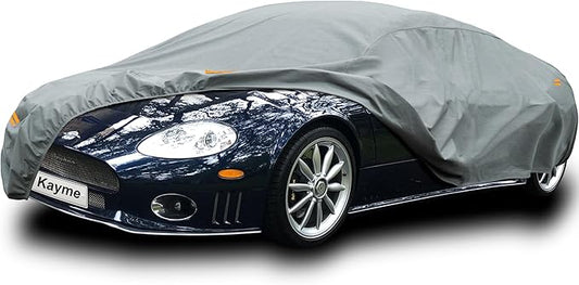 Kayme Heavy Duty Car Cover Custom Fit Spyker C8 (2009-2025) Waterproof All Weather for Automobiles, Full Exterior Covers Sun Rain UV Protection.（Deliver About 3-10 Days）