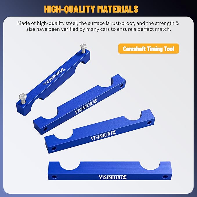 Engine Alignment Locking Timing Tool Kit with 4PCS Camshaft Adjuster Tool Kit, Compatible with Mercedes Benz M157/M276/M278, T60 & T100 Camshaft Scoket, Fuel Injector Puller