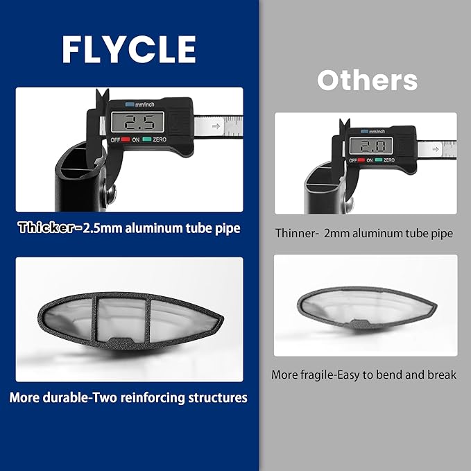 FLYCLE 220Lbs Roof Rack Cross Bars Compatible with KIA Telluride 2019-2025 S SX SX-P EX, Lockable Cross Bars Roof Rack Cargo Bars for Luggage Kayak Bikes Canoe Ski Snowboard