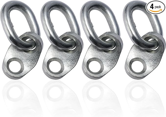 7100 Engine Lifting Bracket 5500 lb Capacity Engine Lift Brackets Set for Using with Engine Hoist Leveler and Lifting Sling Rigging Engine Stand (Pack 4)