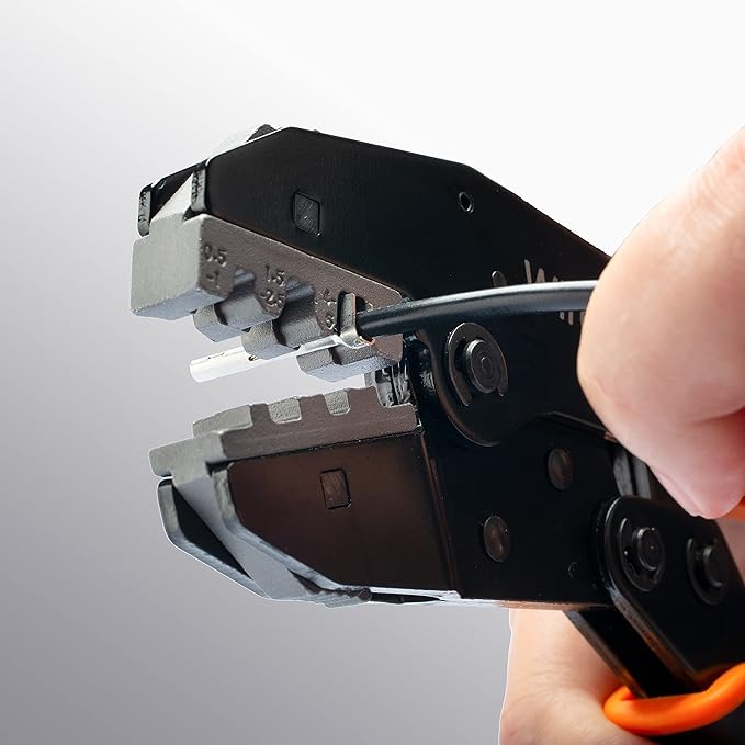 Wirefy Open Barrel Terminal Die 20-10 AWG | Replacement Die for Wirefy Crimping Tool | Compatible with OEM, Molex, Delphi, AMP, Deutsch Terminals