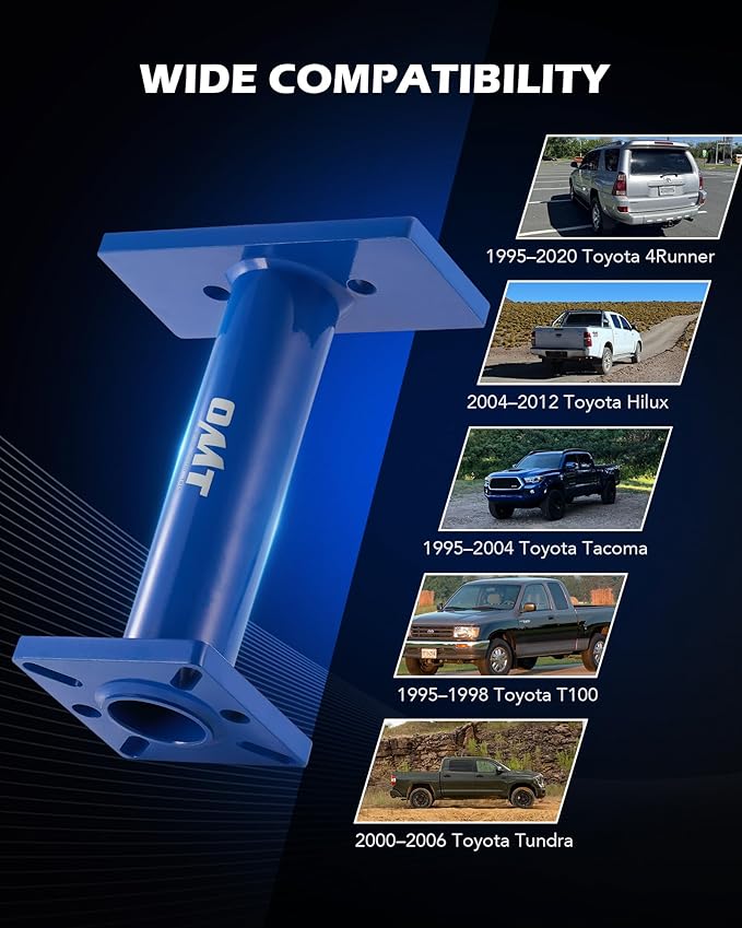 Orion Motor Tech Rear Axle Bearing Puller and Installer, Wheel Bearing Removal Tool Compatible with 1995-1998 T100 1995-2004 Tacoma 1995-2020 4Runner 2000-2006 Tundra and 2004-2012 Hilux Pick-up