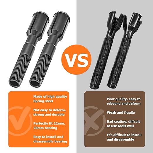 Dasen Inner Cam Bearing Installer and Puller Tools Compatible with Harley 88 93 96 103 110 All Twin CAM 1999-2017