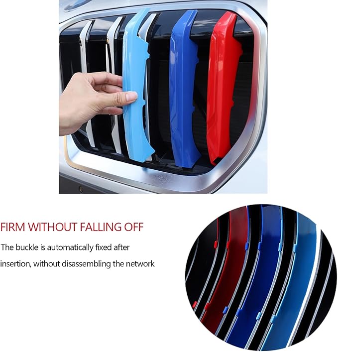 Automotive Grille Inserts for BMW X1 2026-2023 U11 iX1(NOT for M35i,dual grille) 5-Beam, Front Grille Accessories