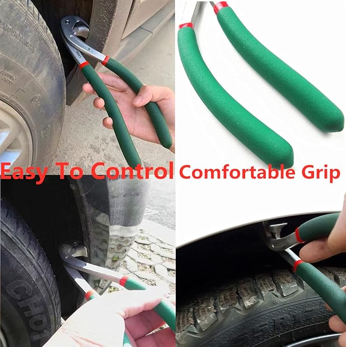 CXGS Paintless Dent Repair Kit Car Door Fender Edge Repair Tool Auto Body Pliers Heavy Duty Car Door Panel Fix Tool Portable Metal Crimp Vise Car Fender Panel Leaf Edge Pliers Repair Tools Green