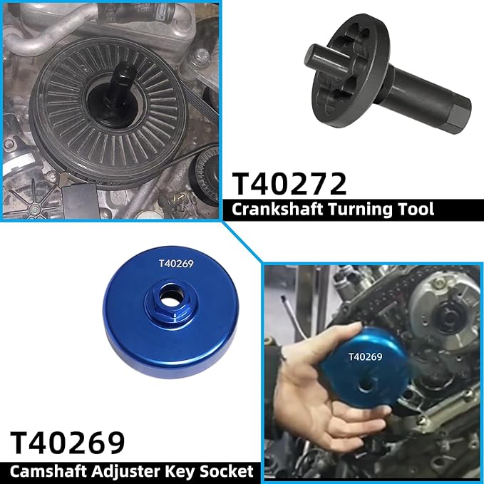 DPTOOL Camshaft Timing Tool Compatible with Audi 4.0L TFSI for A6 A7 A8 Replace T40272, T40269, T40246, T40071