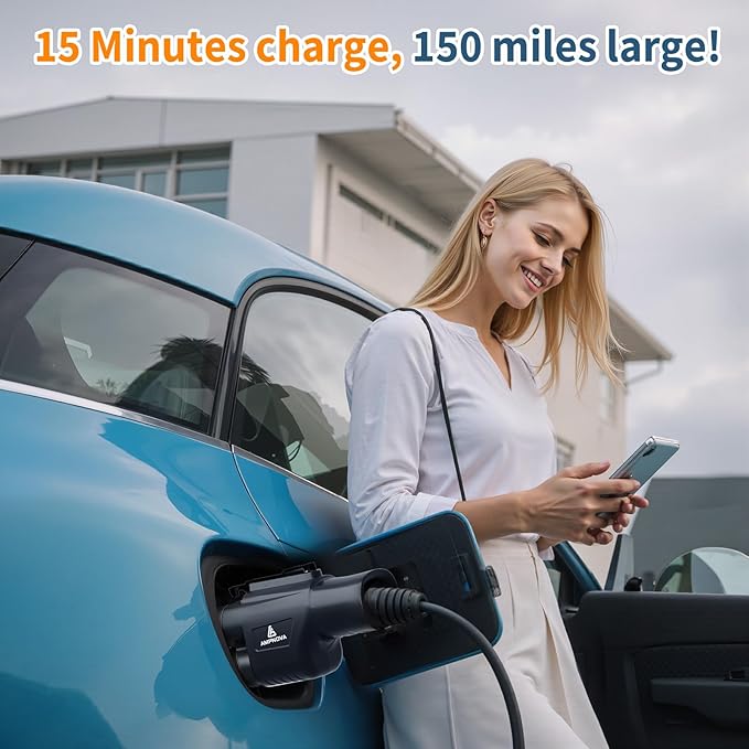 Tesla Supercharger to CCS1 Adapter (2025) - 1000V/500A Fast Charging NACS to CCS Compatible with Select EVs