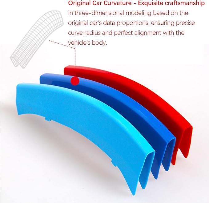 Automotive Grill Inserts for BMW X3 F25 2011-2017 and X4 F26 2014-2018 7-Beam (NOT for 2018 - up model of G02 X4)