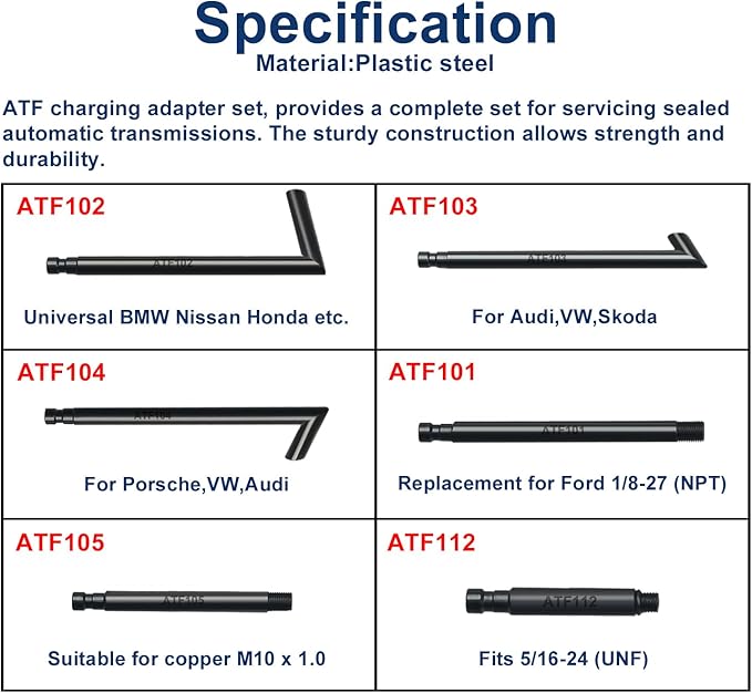 Prokomon 3 Liters Fluid Transfer Pump Tool with 13pcs ATF Adapters,Transmission Fluid Pump for Automotive Oil Filling Filler System,Manual ATF Fluid Transfer Pump for Oil