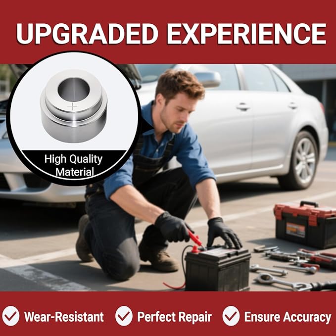 Car Battery Pile Head Repair Tool Battery Welding Pile Mold Connectors, Post Joint Repairing Tools Mould Dia 18MM 16MM, 1 Set