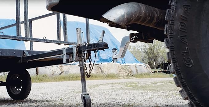 ANDERSEN HITCHES | Alumistinger | Aluminum Heavy Duty Hitch for Trucks | Trailer Hitch | 6,000 lb. GTWR & 600 lb. Tongue Weight | 4" Drop/2-5/16 Ball | 3508