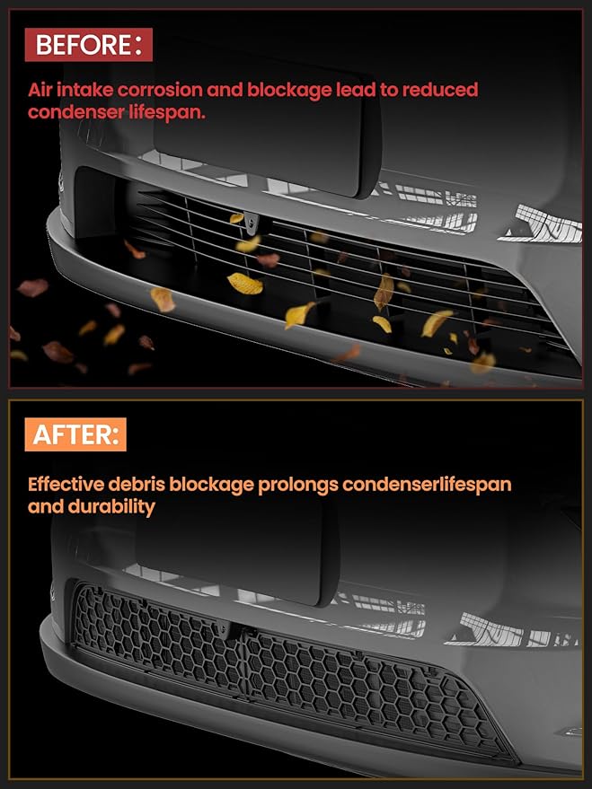 Grille Mesh Inserts for 2025 2026 Tesla Model Y Juniper – Front Air Vent Cover Accessories, Launch Series Detachable Grille Replacement, No 3M Tape Required