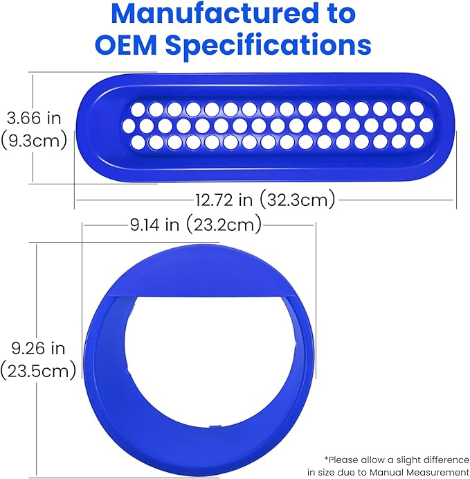 Front Grille Mesh Inserts & Headlight Cover for Jeep Wrangler JK JKU Sport Freedom Rubicon Sahara Unlimited 2007-2018 Exterior Accessories Clip-in Grille Guard Headlight Bezels Trim (Matte Blue)