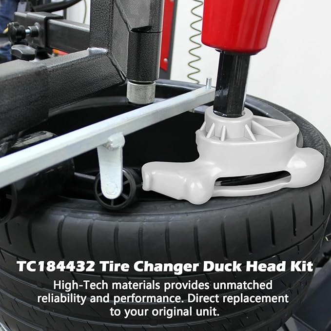 Tire Changer Low Profile Mount Head, TC184432 Demount Head Kit Fit for Coats, Tire Machine Changer Mount Head, 3Pack Tire Changer Duck Head For Low Profile Tires - Larger Channel For Difficult Wheels