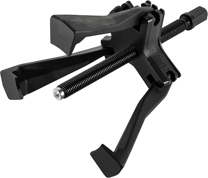 ARES 70434 - Reversible 2/3 Jaw 5-Ton Ratcheting Gear Puller - Chrome Moly Steel Construction - 4-Inch to 5-Inch Adjustable Range - Removes Gears, Pulleys, and Flywheels