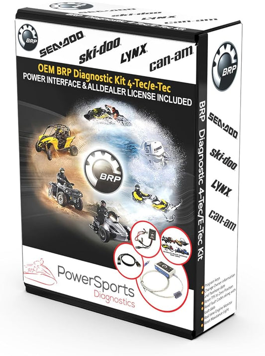 BRP Buds / BUDS2 MPI-3 Diagnostic Scanner All-Dealer/Dealer Technician 4TEC/ETEC+ BRP Power Interface for SEADOO Skidoo CANAM