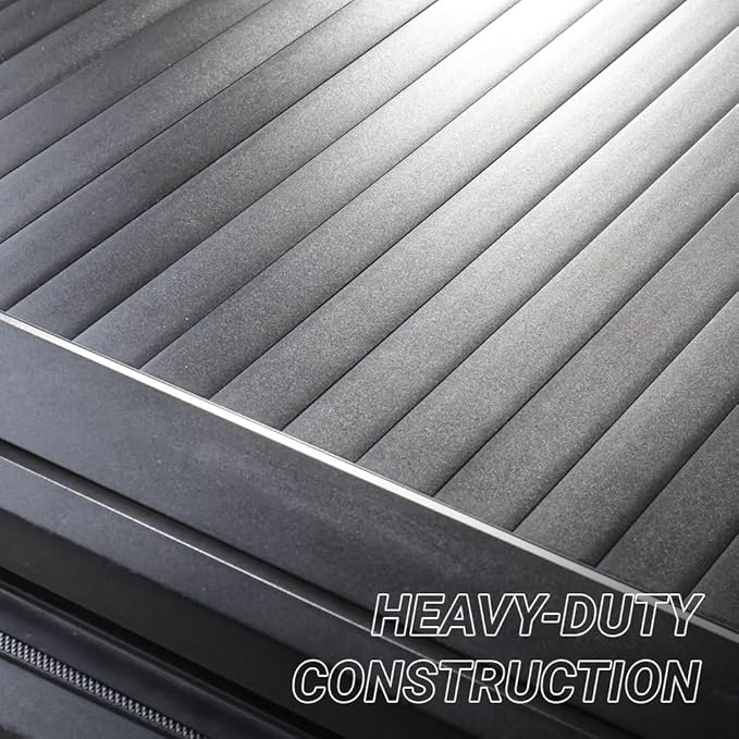 Syneticusa AR Automatic Retract Hard Tonneau Cover Fits 2008-2026 Ford F-250/350 Super Duty 6' 10" (81.8") Truck Bed Waterproof Off Road Retractable