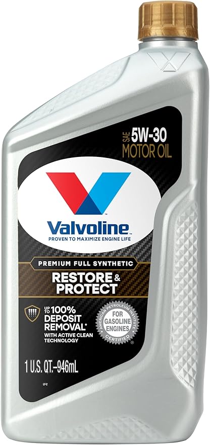 Valvoline Restore & Protect Full Synthetic 5W-30 Motor Oil 1 Quart