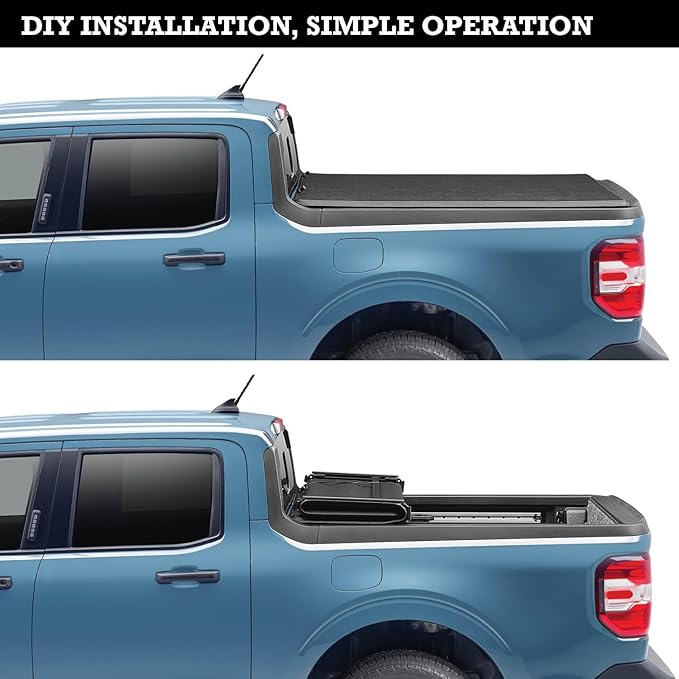 RealTruck Extang Trifecta e-Series Soft Folding Truck Bed Tonneau Cover | 77352 | Fits 2023-2025 Chevy/GMC Colorado/Canyon 5' 2" Bed (62")